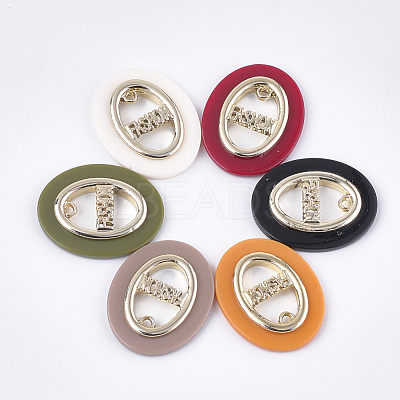 Opaque Acrylic Pendants MACR-T031-03-M-1