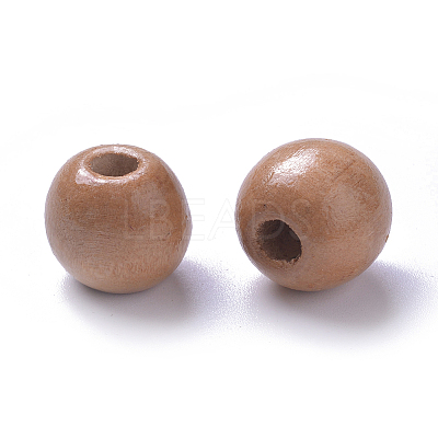 Dyed Natural Wood Beads WOOD-Q006-16mm-M-LF-1