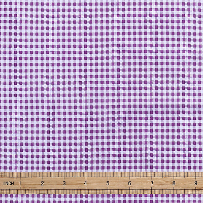Tartan Cotton Fiber Fabric DIY-WH0504-685C-1