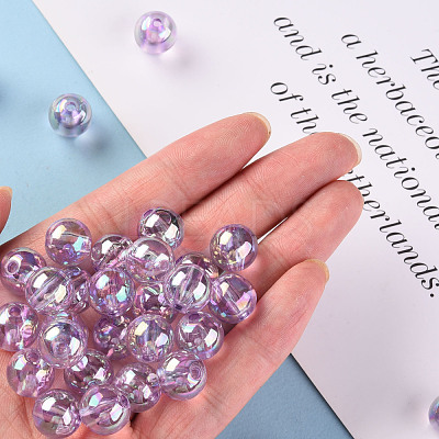 Transparent Acrylic Beads MACR-S370-B12mm-746-1