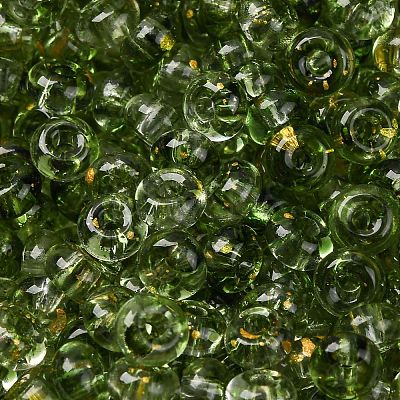 3/0 Baking Paint Transparent Colours Glass Round Beads SEED-L011-13A-06-1