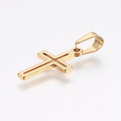 304 Stainless Steel Pendants STAS-H453-03G-1
