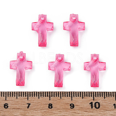 Transparent Acrylic Pendants MACR-S373-130-B04-1