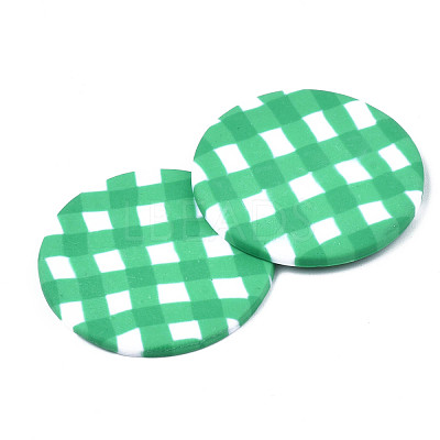 Handmade Polymer Clay Pendants CLAY-N010-023-04-1