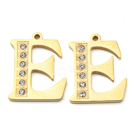 Real 14K Gold Plated 304 Stainless Steel Pendants STAS-L022-157G-E-1