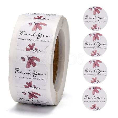 1 Inch Thank You for Supporting My Small Business Stickers DIY-M005-C07-1