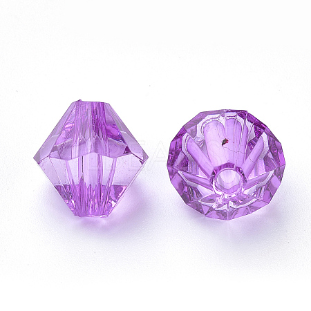 Transparent Acrylic Beads X1-TACR-S146-4mm-19-1
