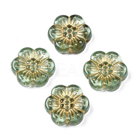 Plating Acrylic Beads LS-PACR-N008-013C-1