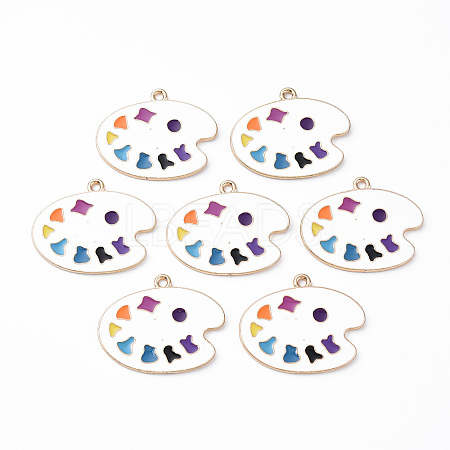 Alloy Enamel Pendants LS-PALLOY-T078-07-1