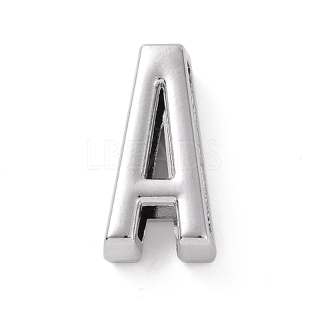Alloy Letter Slide Charms FIND-A023-17A-1