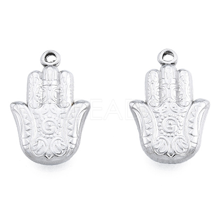 Non-Tarnish 201 Stainless Steel Pendants STAS-N098-243P-1