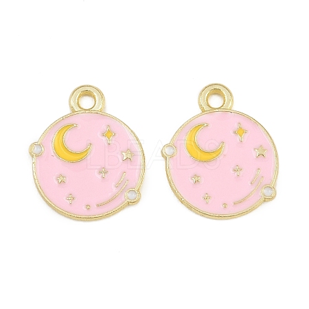 Alloy Enamel Pendants AL-CBA0485-02C-G01-1