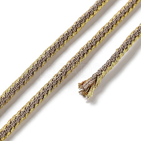 14M Two Tone Polyester Braided Cord OCOR-G015-02A-22-1