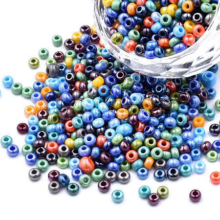 8/0 Czech Opaque Glass Seed Beads SEED-N004-003A-29-1
