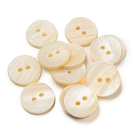 Freshwater Shell Buttons X-BUTT-Z001-04A-1