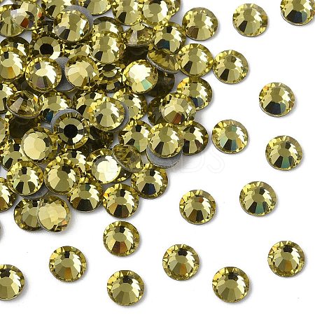 Preciosa&reg Crystal Hotfix Flatback Stones Y-PRC-HSS12-80250-1
