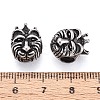 304 Stainless Steel European Style Large Hole Beads STAS-T072-105AS-3