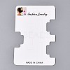 Cardboard Paper Jewelry Display Cards for Hair Clip Storage CDIS-N004-05-1