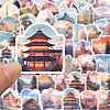 50Pcs Travel Theme PVC Self-Adhesive Stickers STIC-PW0013-002-4