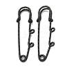 304 Stainless Steel Safety Pins Brooch Findings STAS-C181-01B-B-1