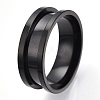 201 Stainless Steel Grooved Finger Ring Settings RJEW-TAC0017-8mm-04B-2
