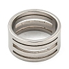 304 Stainless Steel Rings RJEW-A034-10P-2