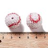 Resin Rhinestone Beads RESI-WH20005-011A-3