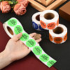 4 Rolls 4 Colors Paper Adhesive Label Stickers STIC-SP0001-12-4