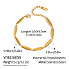 304 Stainless Steel Link Chain Bracelets for Women WG6913A-02-1