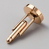 Stainless Steel Cuff Button STAS-WH0036-27RG-2