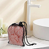 10Pcs Polyester Mesh Drawstring Bags ABAG-CN0001-43B-6