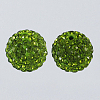 Pave Disco Ball Beads X-RB-A170-8mm-6-1