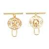 Brass Toggle Clasps KK-N254-141G-3