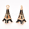 Alloy Enamel Pendants ENAM-N056-400-2