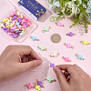 60Pcs Opaque Acrylic Pendants FIND-SC0022-82-3