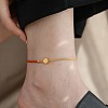 316L Surgical Stainless Steel Charm Anklets for Women FS-WG47470-12-1