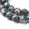 Synthetic Silver Line Imperial Jasper Beads Strands G-D0006-C08-8mm-01-3