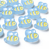 Transparent Acrylic Beads X-MACR-S374-06B-09-1
