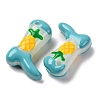 Baking Paint Glass Enamel Beads BLOW-D300-01L-2