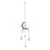 Moon & Star Alloy Hanging Ornaments HJEW-TADJ0023-1