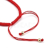 Adjustable Braided Nylon Thread Bracelet Making AJEW-JB00714-03-3