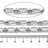 304 Stainless Steel Oval & Knot Link Chains CHS-B005-03P-3