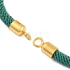 Nylon Cords Bracelet Makings Fit for Connector Charms AJEW-P116-02G-29-2