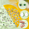 1Set Glass Cabochons GGLA-PH0001-65D-4