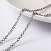 Tarnish Resistant 304 Stainless Steel Rolo Chains CHS-L014-12P-1