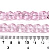 Electroplate Glass Beads Strands EGLA-N012-07G-4