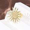 Brass Cuff Open Rings LS-RJEW-Z129-02G-02-3