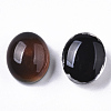Translucent Glass Cabochons GLAA-T023-02C-4