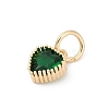 Brass Micro Pave Cubic Zirconia Pendants LS-KK-H204-01KCG-06-2