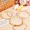 12Pcs Bamboo Embroidery Hoop FIND-SC0015-73B-3
